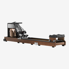 WalkingPad WM10 Tri-fold Water Rowing Machine showing a sleek, foldable design with water resistance for full-body workout.