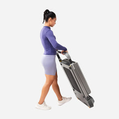 WalkingPad R2 Foldable Treadmill for walking and running, compact exercise equipment with digital display and foldable design.