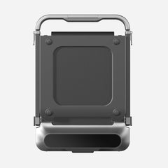 WalkingPad R2 Walk&Run 2IN1 foldable treadmill, compact exercise machine with foldable design and sleek black finish.