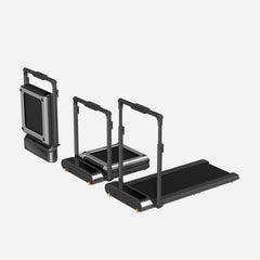 WalkingPad R3 Hybrid foldable walking treadmill, unfolded view showing the sleek design and running surface for home exercise.