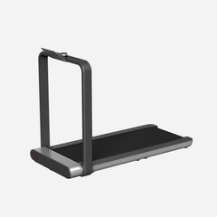 WalkingPad X21 double-fold treadmill unfolded, showing a sleek exercise and fitness treadmill from WalkingPad with a digital display.