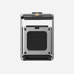 Folded WalkingPad X214 foldable treadmill by WalkingPad in white, compact design ideal for home exercise and fitness routines.