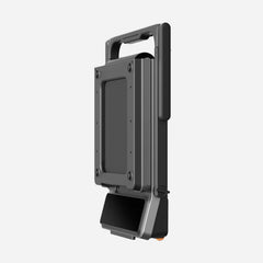 WalkingPad Z3 Hybrid+ foldable treadmill for exercise and fitness, shown from a vertical view with a sleek design.
