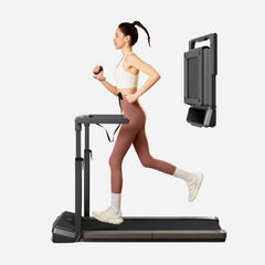 WalkingPad Z3 Hybrid+ foldable treadmill for exercise and fitness, with a sleek design and digital display.