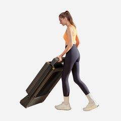 WalkingPad Z3 Hybrid foldable treadmill in unfolded position, showcasing the sleek design and compact size for exercise and fitness.