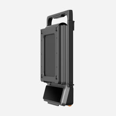 WalkingPad Z3 Hybrid foldable treadmill, vertically folded for compact storage, exercise and fitness equipment from WalkingPad.
