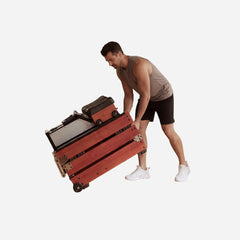 WalkingPad WM10 Tri-fold Water Rowing Machine, compact design with water resistance and foldable frame for easy storage.