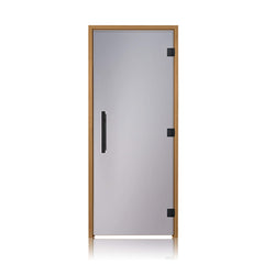 SAKSBY WHOLESALE Prosaunas 36x81 Thermo-Aspen sauna door with tinted glass, right-hinged, prehung for sauna installation.