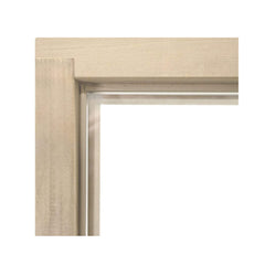 Prosaunas Aspen prehung clear glass sauna door by SAKSBY WHOLESALE, 24x81 inches with a wooden frame and modern design.