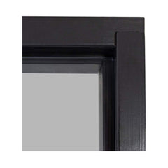 SAKSBY WHOLESALE Prosaunas 36x81 black alder ADA prehung sauna door with tinted glass and black frame