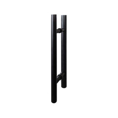 Black alder glass sauna door by SAKSBY WHOLESALE, 24x81 inches with a handle, designed for modern sauna enclosures.