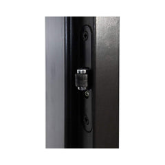 Black alder glass sauna door by SAKSBY WHOLESALE, 24x81 inches, with door seal and tinted glass for a sleek spa look.
