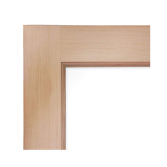 Prosaunas Douglas Fir Hemlock Jamb Sauna Door by SAKSBY WHOLESALE with dual-pane insulated glass, 37.5 x 81.5 inches