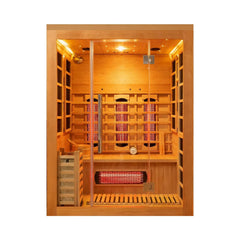 Rövia Aurora 3-Person Indoor Hybrid Sauna Room by SAKSBY WHOLESALE