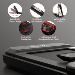 SP37860US-SL 3HP Folding Treadmill by:DirectDeals