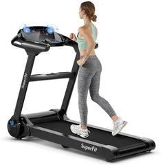 SP37546BK 2.25HP Folding Treadmill by DirectDeals