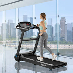 SP37546BK 2.25HP Folding Treadmill by DirectDeals