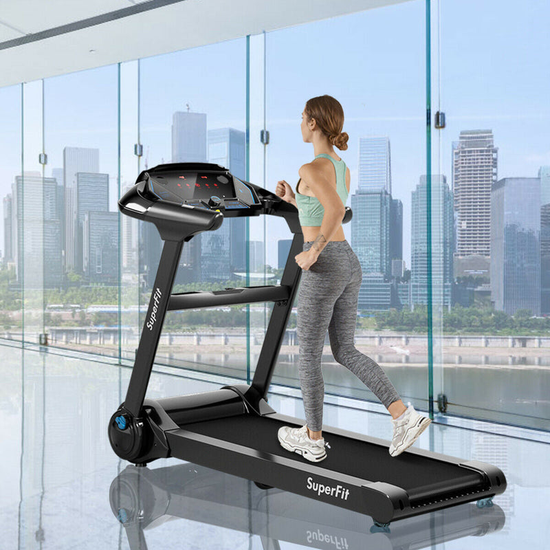 SP37546BK 2.25HP Folding Treadmill by DirectDeals