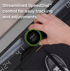 WalkingPad X21 double-fold treadmill with speed control, suitable for indoor exercise and fitness workouts.