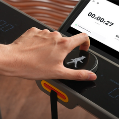 WalkingPad X214 foldable treadmill with touch control panel for exercise and fitness at home.