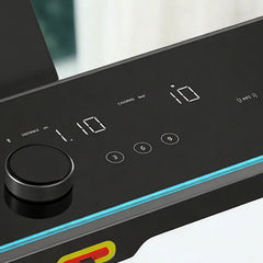 WalkingPad X218 foldable treadmill with touch control panel, showing a sleek design for exercise and fitness at home.