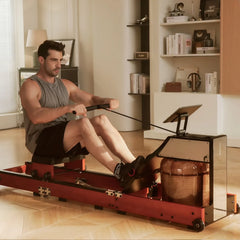 WalkingPad WM10 Tri-fold Water Rowing Machine for effective rowing workouts, featuring a compact, foldable design and water resistance.