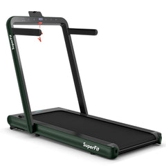 4.75HP 2 In 1 Folding Treadmill with Remote APP Control