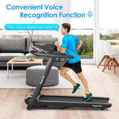 SP37749WL-DK 4.75HP Folding Treadmill by DirectDeals