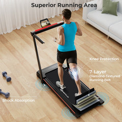 SP37179BK 3-in-1 Folding Treadmil by DirectDeals