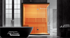 3 Person Home Steam Sauna Traditional 7 by: Modern Reform