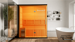 3 Person Home Steam Sauna Traditional 7 by: Modern Reform