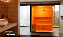 3 Person Home Steam Sauna Traditional 7 by: Modern Reform