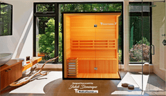 3 Person Home Steam Sauna Traditional 7 by: Modern Reform