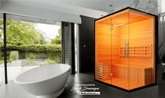 3 Person Home Steam Sauna Traditional 7 by: Modern Reform