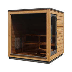 Finnmark FD-3 Full Spectrum 4-Person Capacity Home Infrared Sauna by SAKSBY WHOLESALE