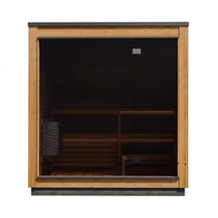 Finnmark FD-3 Full Spectrum 4-Person Capacity Home Infrared Sauna by SAKSBY WHOLESALE