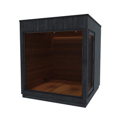 ThermaSol Nordic Misty Outdoor Lounge Medium Sauna Cabin by SAKSBY WHOLESALE