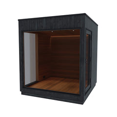ThermaSol Nordic Misty Outdoor Lounge Medium Sauna Cabin by SAKSBY WHOLESALE