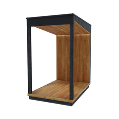 14-KIR-3655 ThermaSol Nordic Misty Outdoor Fully-Assembled Wood Terrace by Saksby Wholesale