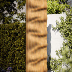 14-OMBRA ThermaSol Ombra outdoor sauna by Saksby Wholesale with wooden panels, fully assembled for 5 persons.