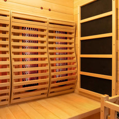 Rövia Luma 2-Person Indoor Hybrid Sauna Room With Infrared by SAKSBY WHOLESALE