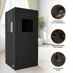 Luxury Home Sauna Room by Sunflower Fields: Where Happiness Grows