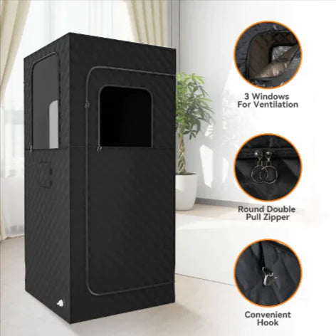 Luxury Home Sauna Room by Sunflower Fields: Where Happiness Grows